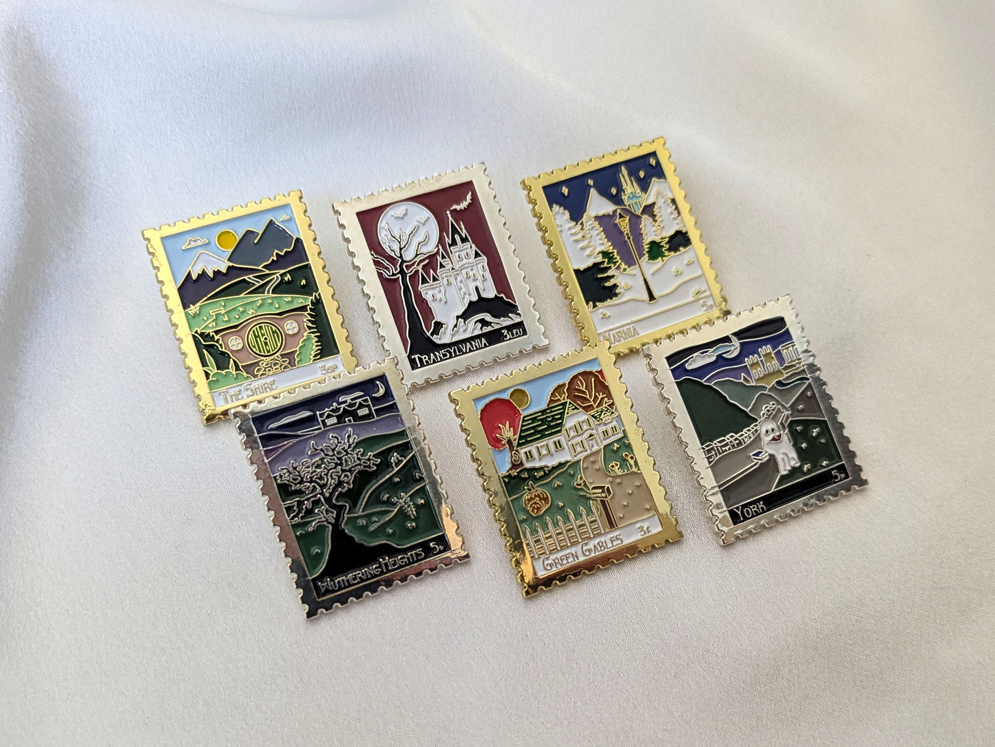 The Shire Enamel Pin - Lord of the Rings Literary Souvenir