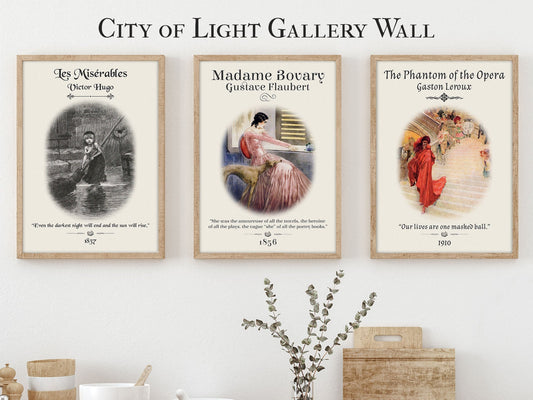 City of Light Gallery Wall Set