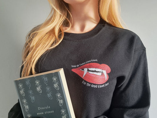 Dracula Gothic Literary Sweatshirt