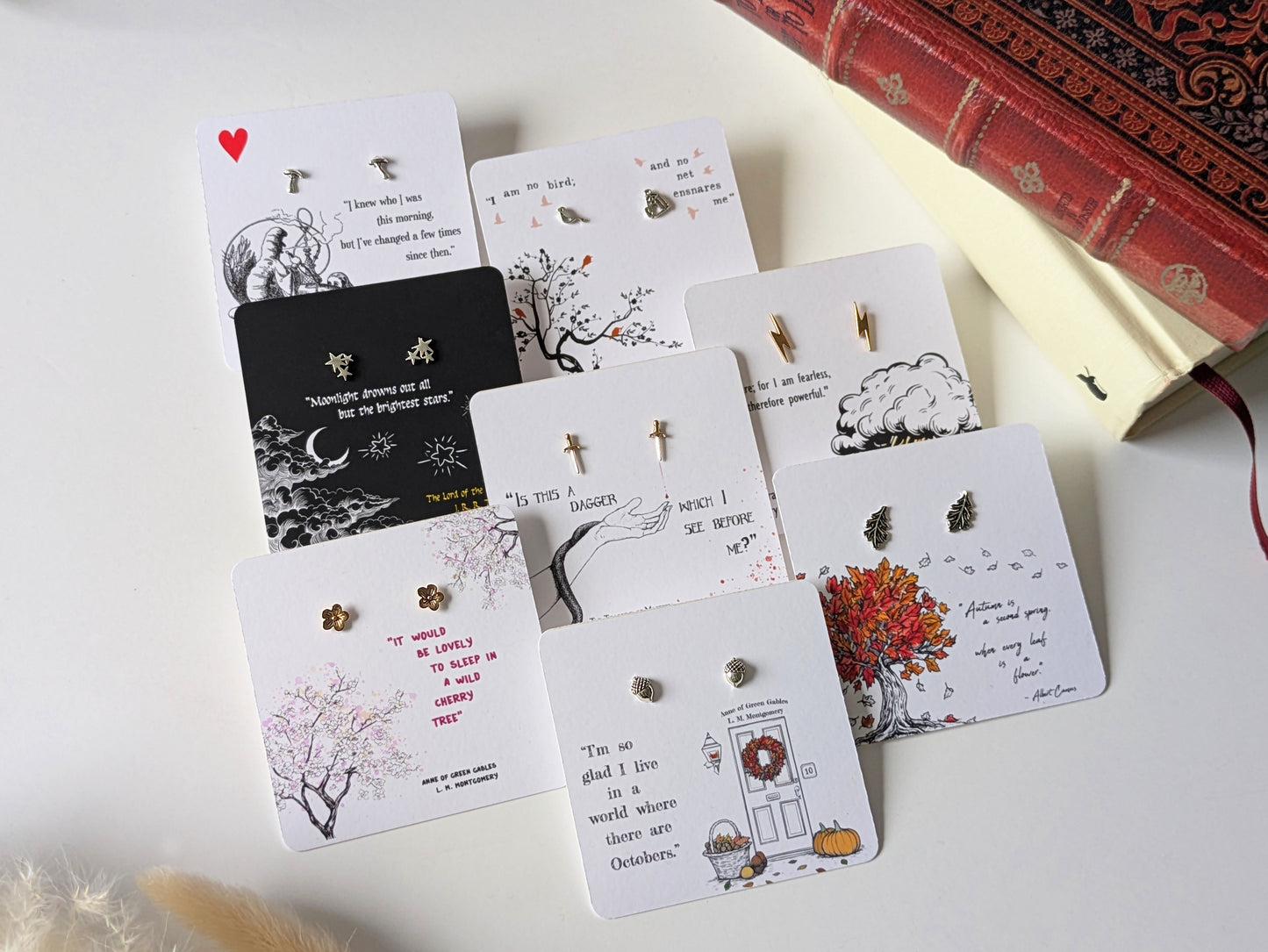 Star Cluster Earrings - The Lord of the Rings Jewellery