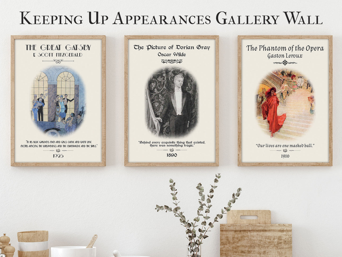 Keeping up Appearances Gallery Wall Set