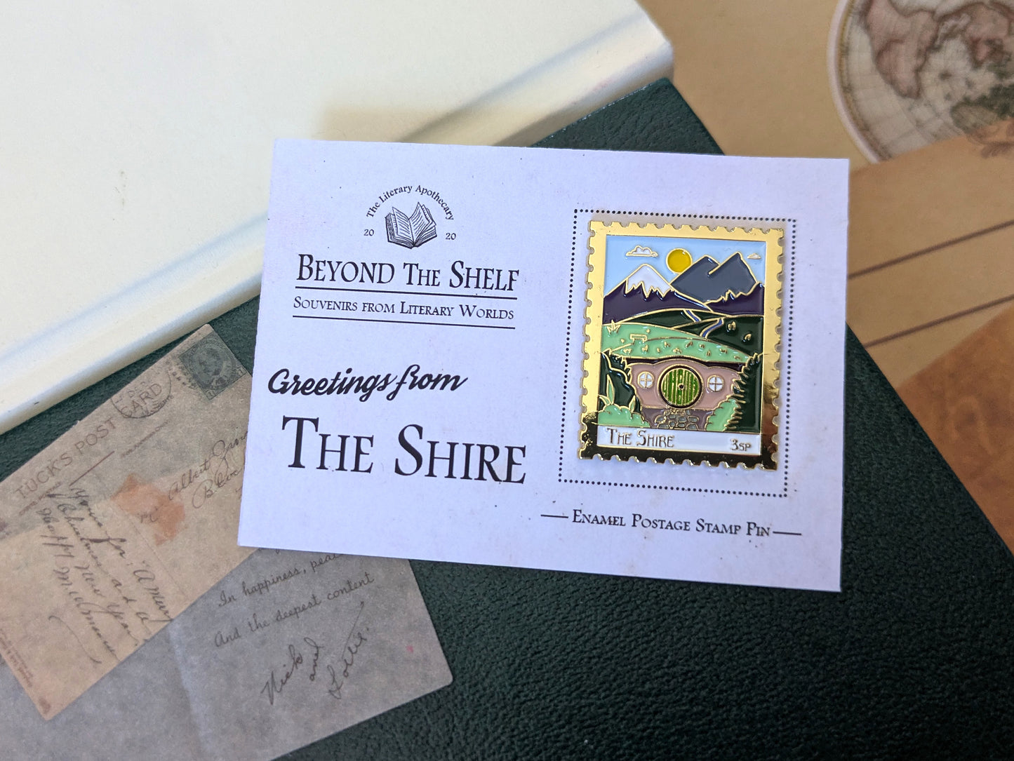 The Shire Enamel Pin - Lord of the Rings Literary Souvenir