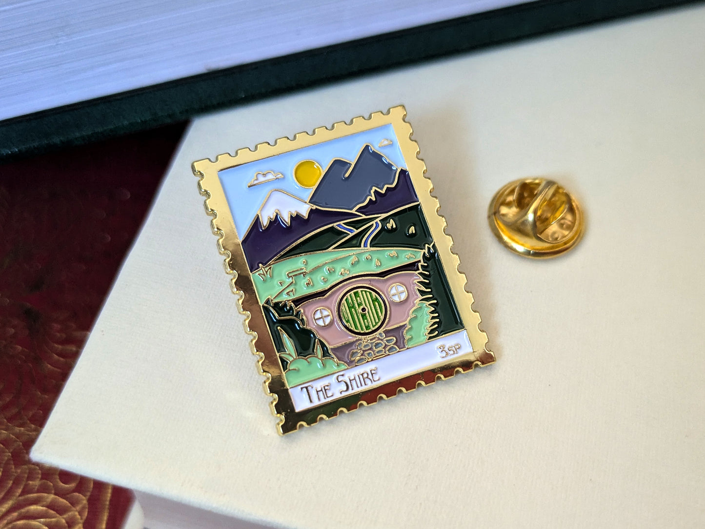 The Shire Enamel Pin - Lord of the Rings Literary Souvenir