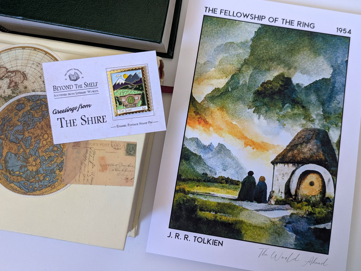 The Shire Enamel Pin - Lord of the Rings Literary Souvenir