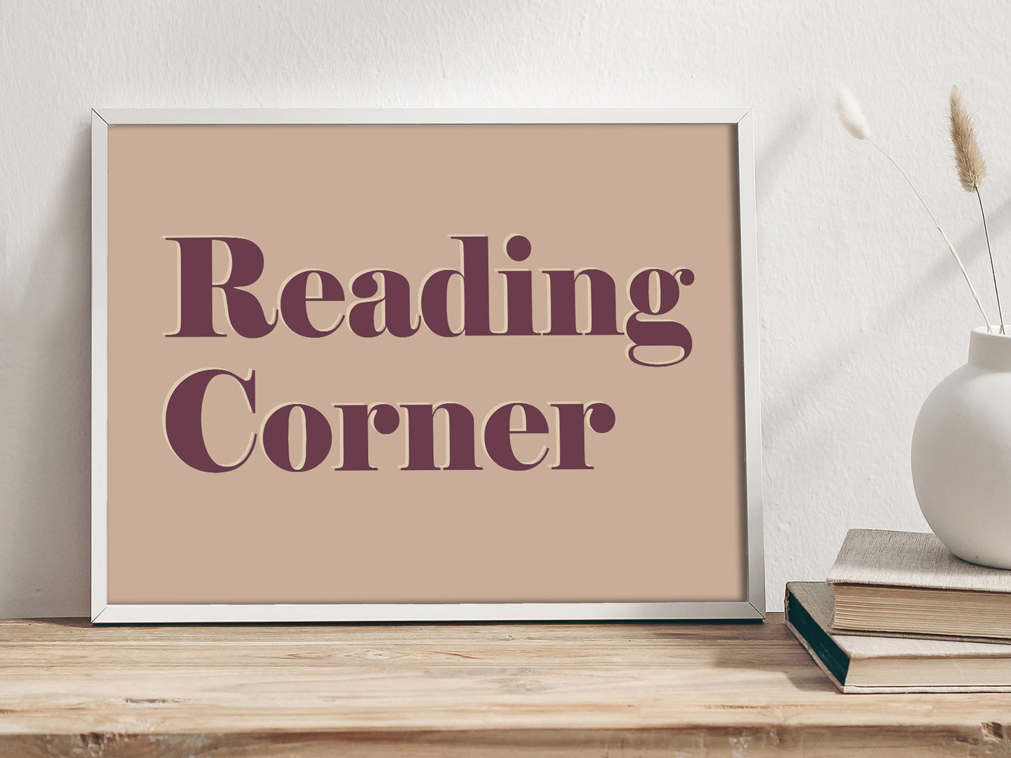 Reading Corner - Quote Art