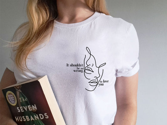 The Seven Husbands of Evelyn Hugo Literary T-Shirt
