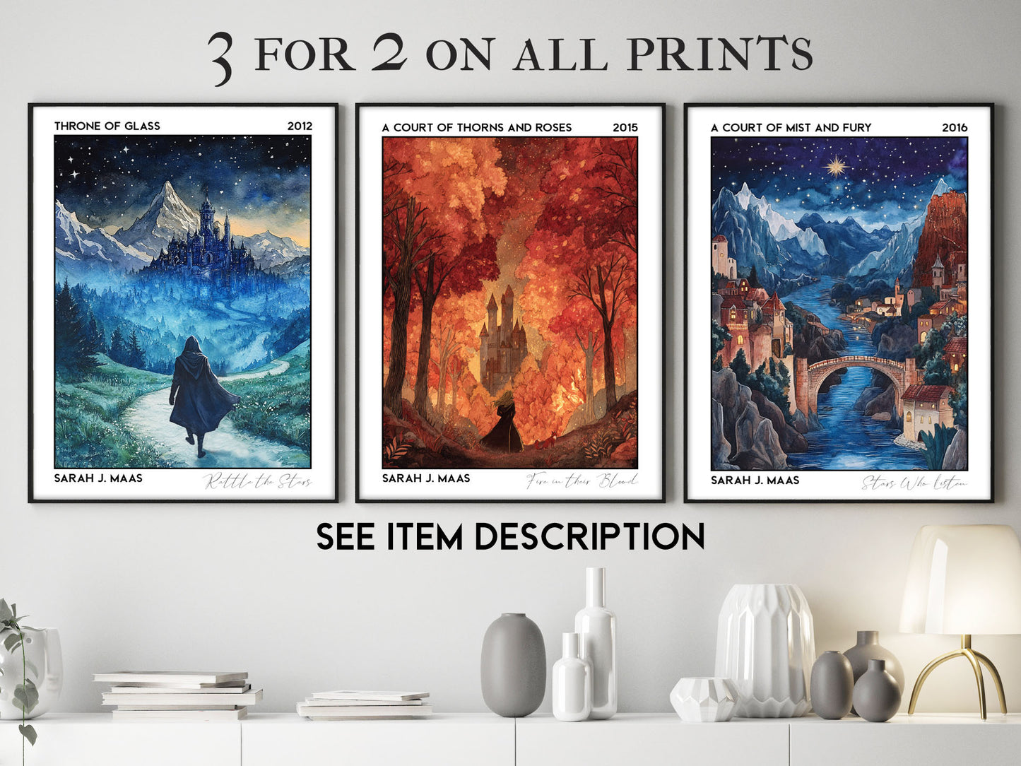 A Court of Thorns and Roses - Sarah J Maas - 'Fire in the Blood'