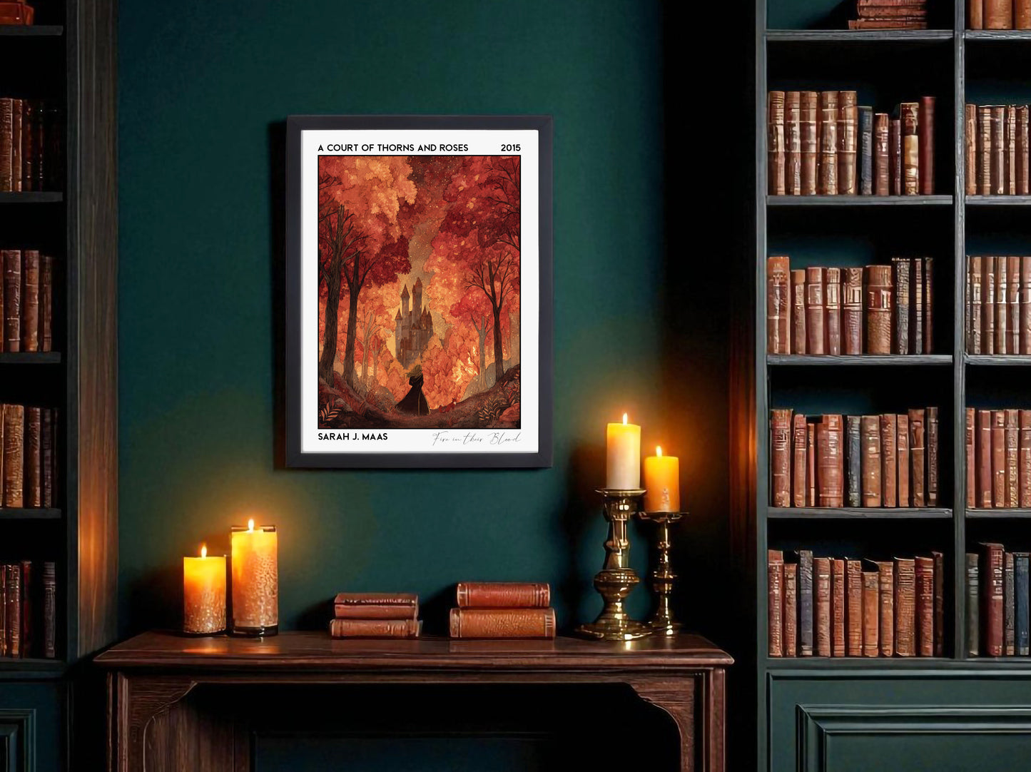 A Court of Thorns and Roses - Sarah J Maas - 'Fire in the Blood'