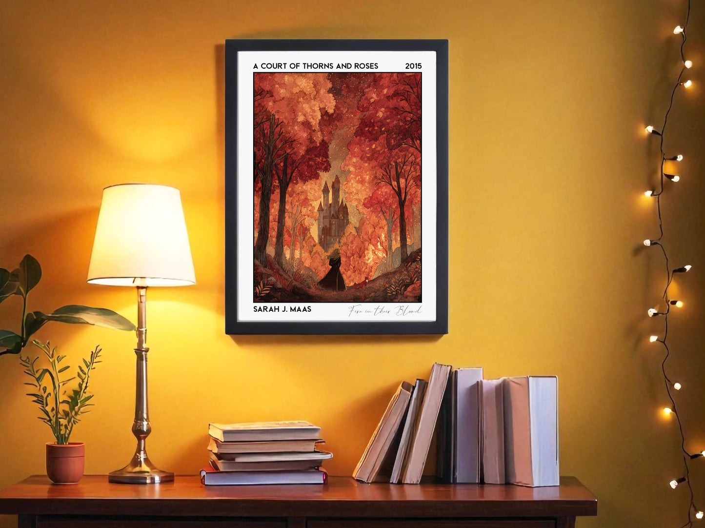 A Court of Thorns and Roses - Sarah J Maas - 'Fire in the Blood'