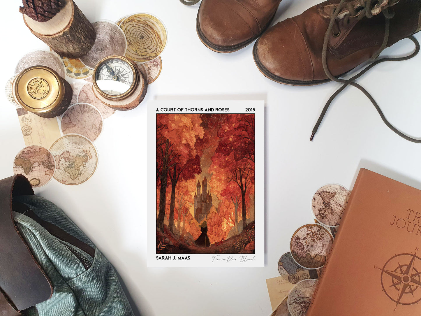 A Court of Thorns and Roses - Sarah J Maas - 'Fire in the Blood'