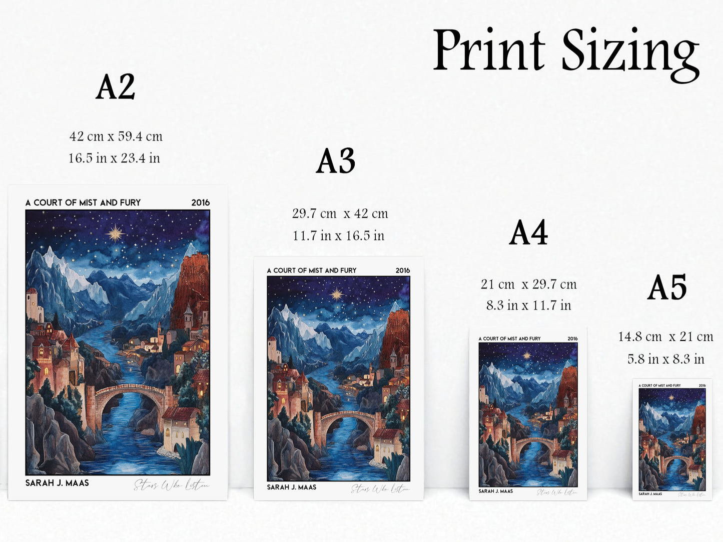 A Court of Mist and Fury - Sarah J Maas - 'Stars Who Listen'