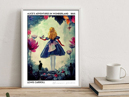 All Mad Here - Alice's Adventures in Wonderland Gallery Wall Set