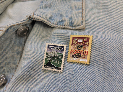 Baker Street Enamel Pin - Sherlock Holmes Literary Souvenir