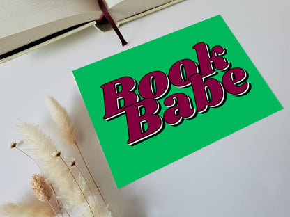 Book Babe - Quote Art