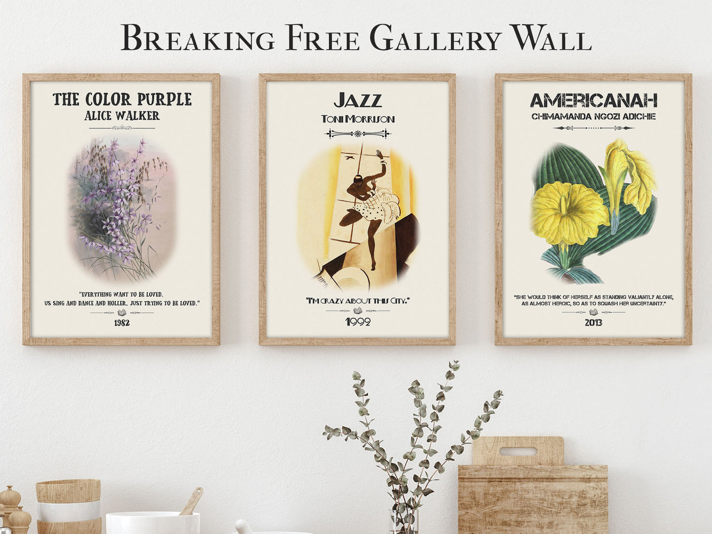 Breaking Free Gallery Wall Set