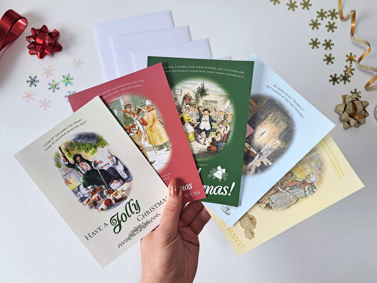 A Christmas Carol Christmas Cards - Limited Edition (pack of 10)