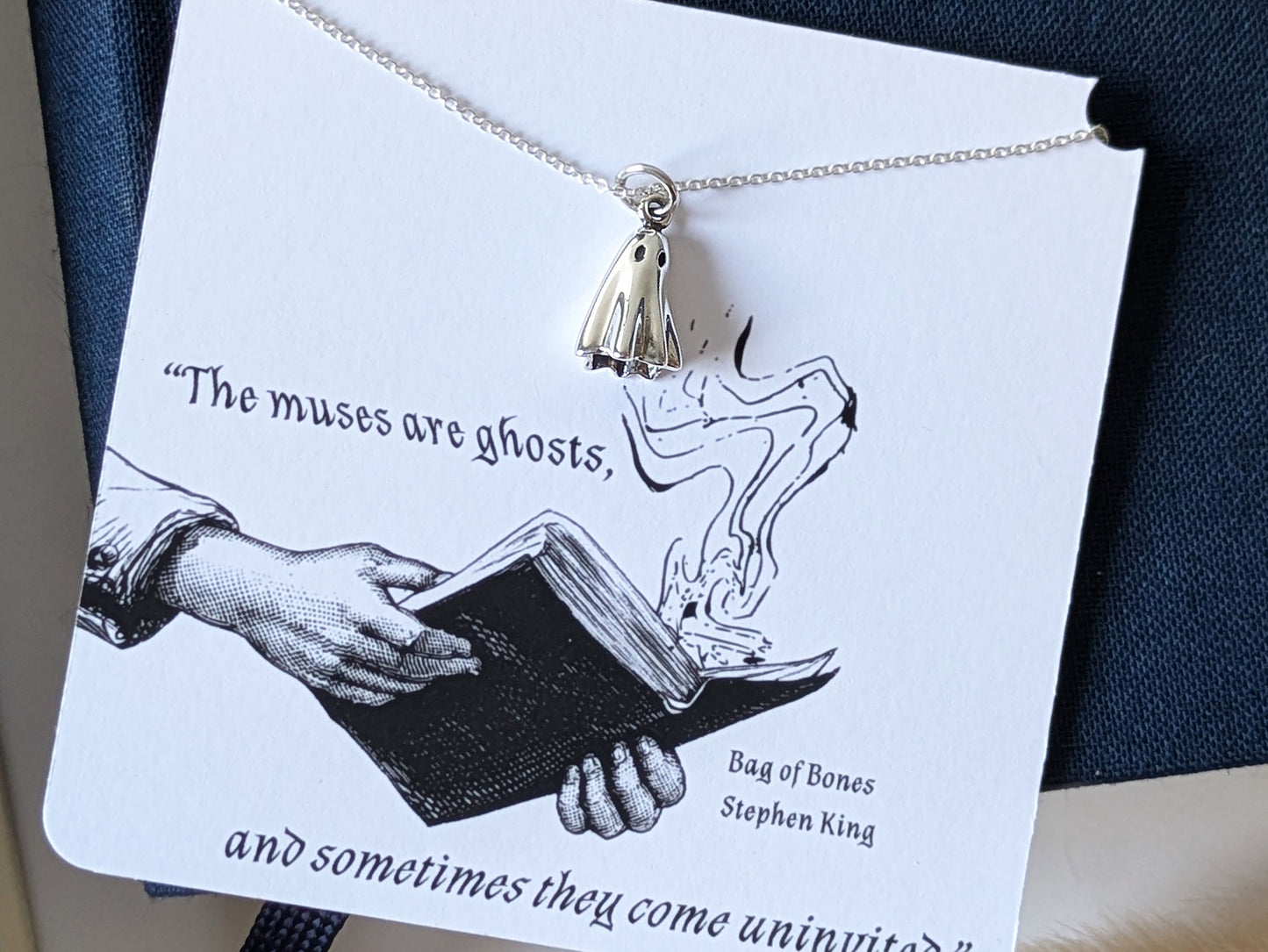 Ghost Necklace - Stephen King Jewellery