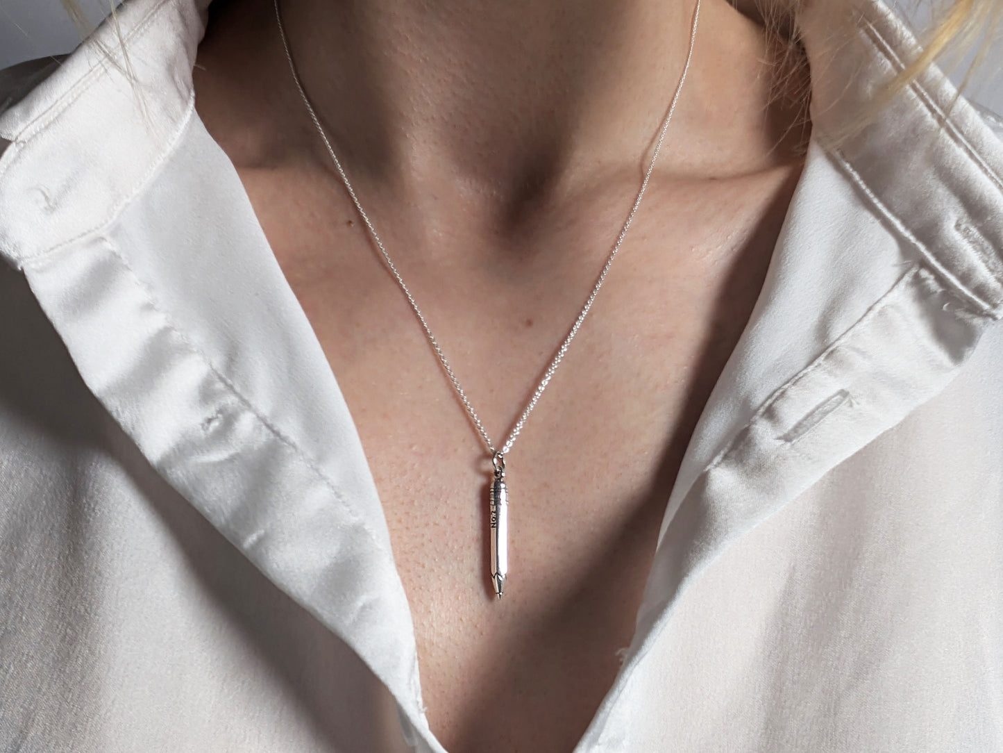 Pencil Necklace - Little Women Jewellery