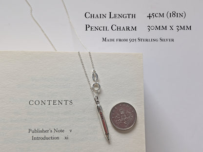 Pencil Necklace - Little Women Jewellery