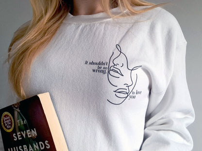 The Seven Husbands of Evelyn Hugo Literary Sweatshirt