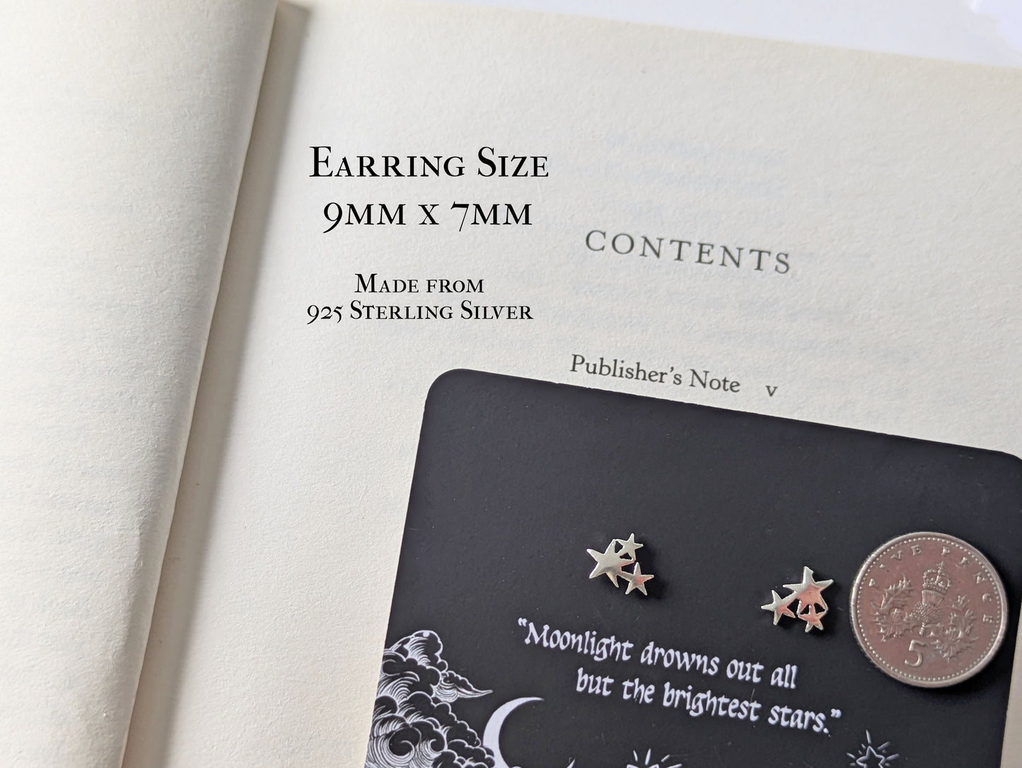 Star Cluster Earrings - The Lord of the Rings Jewellery