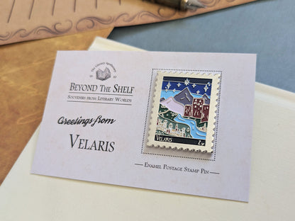 Velaris Enamel Pin - A Court of Thorns and Roses Literary Souvenir