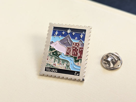 Velaris Enamel Pin - A Court of Thorns and Roses Literary Souvenir