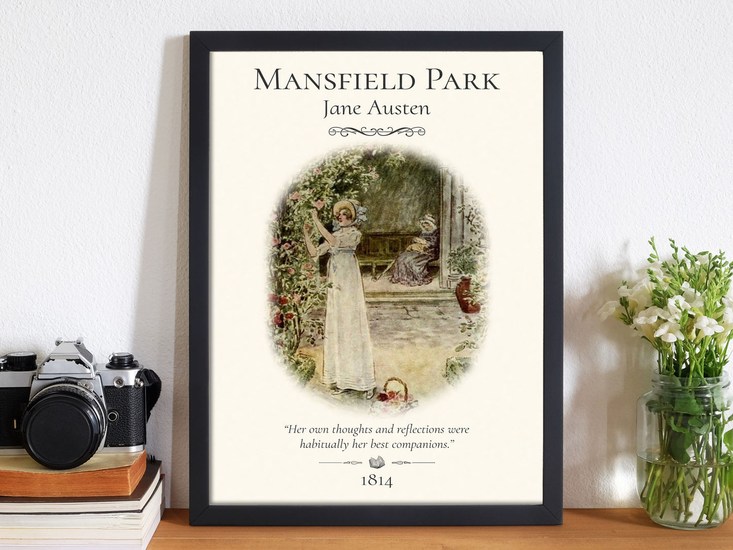 Best Company - Jane Austen Title Page Gallery Wall Set