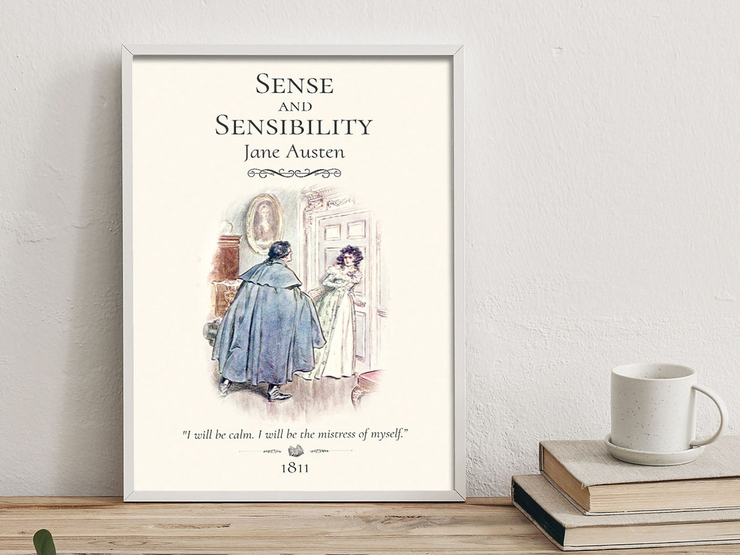 Best Company - Jane Austen Title Page Gallery Wall Set