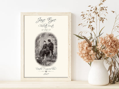 Windswept Hearts - Brontë Sisters Title Page Gallery Wall Set