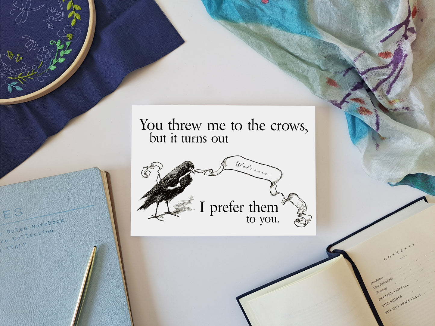 Threw Me To The Crows - Circe - Quote Art